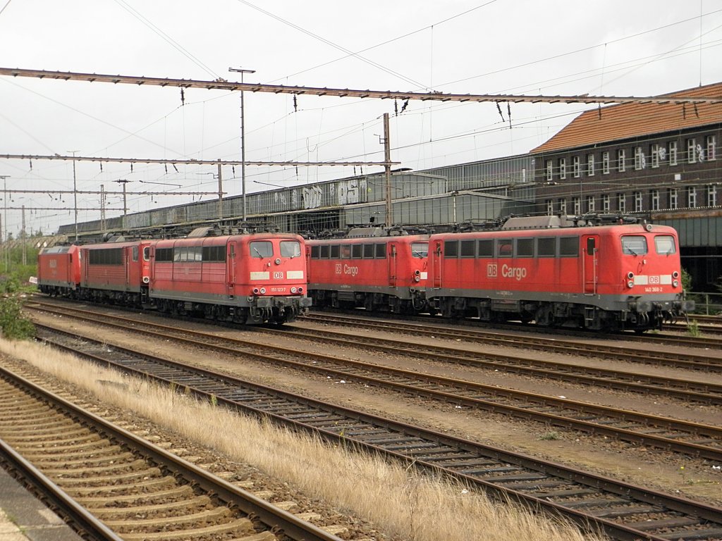 Wanne Eickel DB Abstellgruppe am 12.8.2011