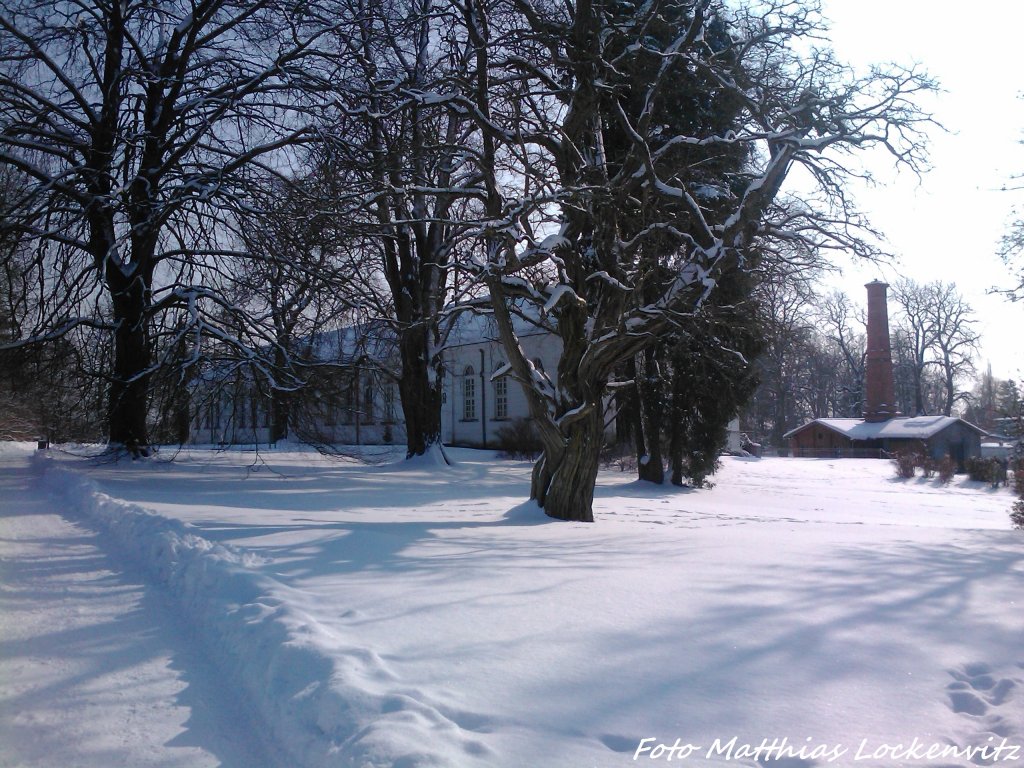 Winterfotos Aus Meiner Heimatstadt Putbus / Marstall & Alte Schmiede / 22.2.13