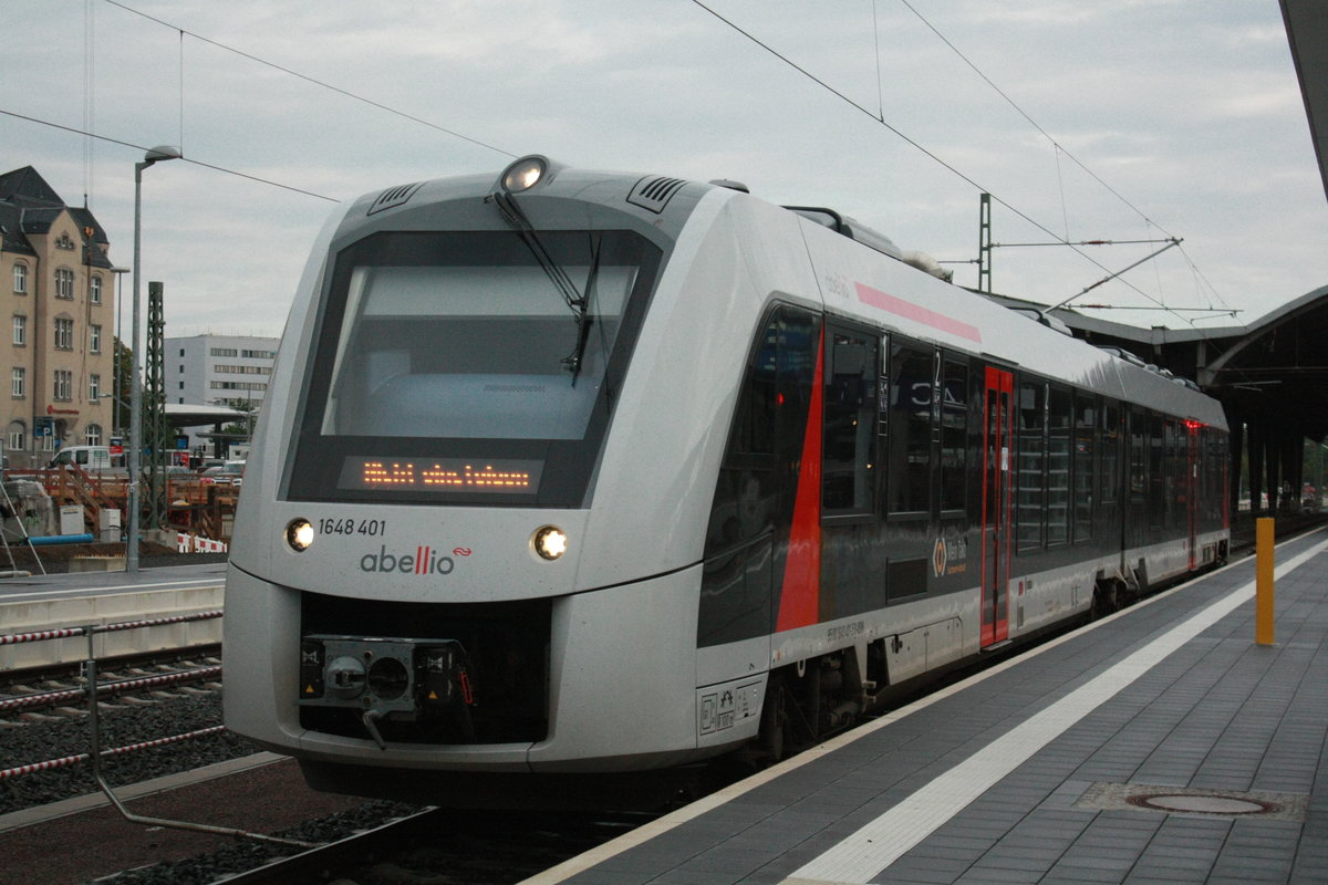 1648 401/901 auf Rangierfahrt im Bahnhof Halle/Saale Hbf am 16.7.20