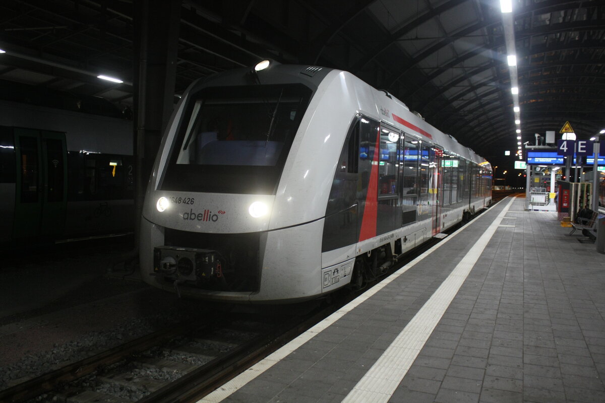 1648 426/926 im Bahnhof Halle/Saale Hbf am 12.9.21