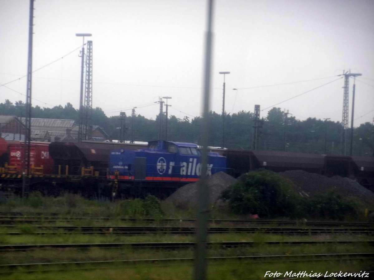 203 XXX von Raildox abgestellt am Gterbahnhof Kassel am 29.5.16
