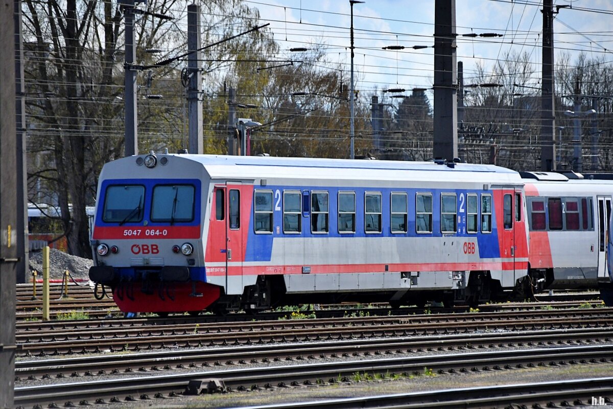  5047 064-0 war abgestellt beim hbf linz,06.04.22