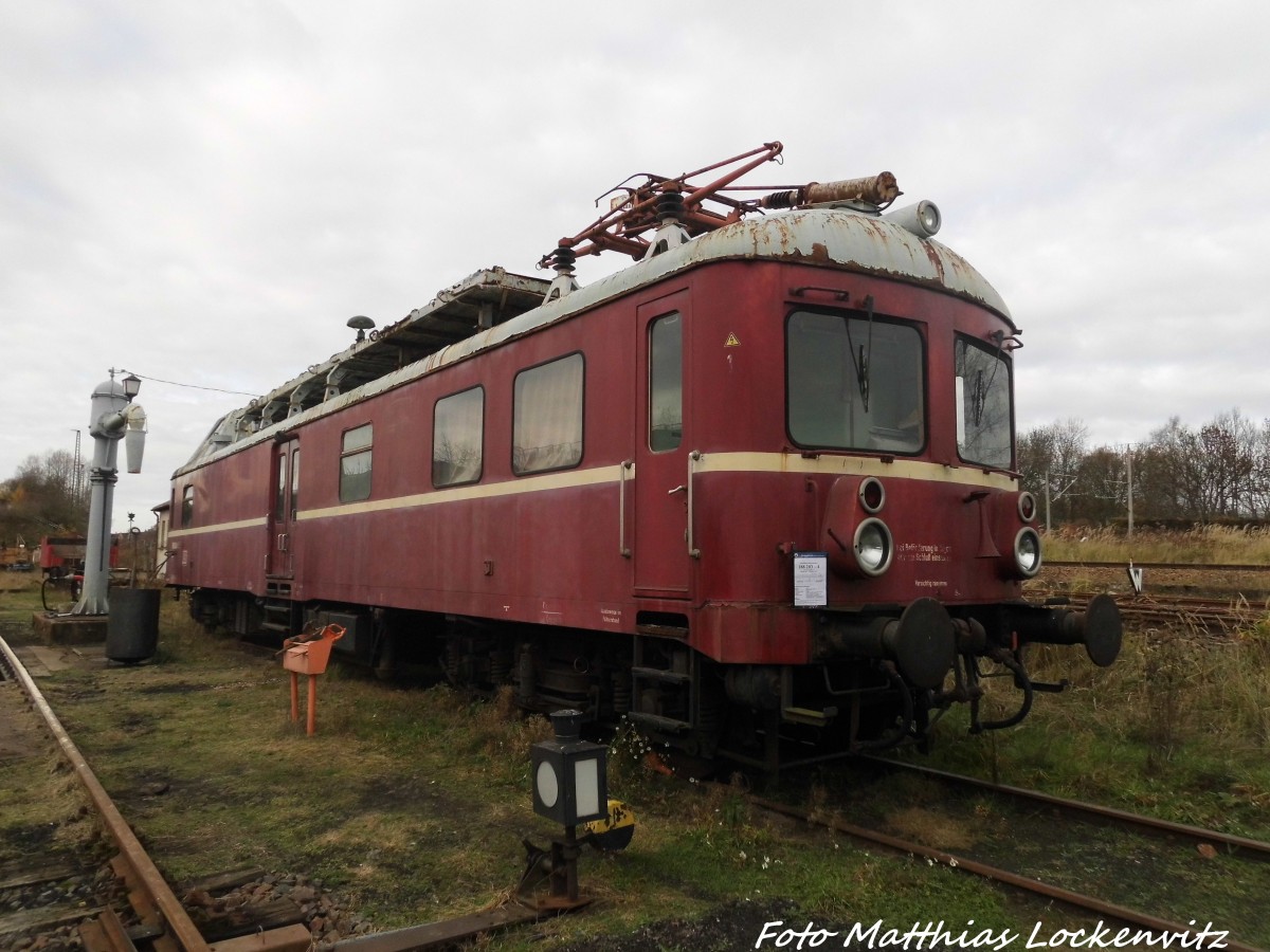 708 XXX im Eisenbahnmuseum Chemnitz-Hilbersdorf am 12.11.15