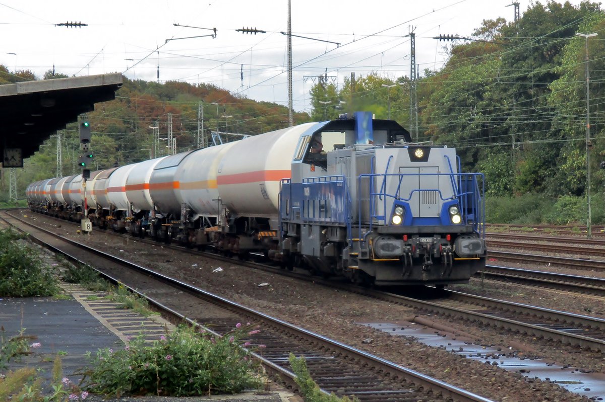 Alpha Trains 261 499 durchfahrt Köln West am 24 September 2018.