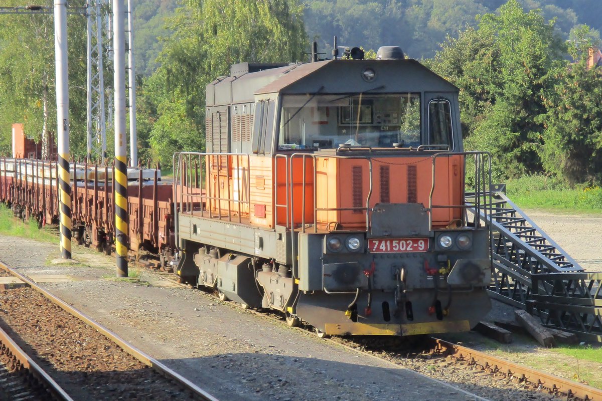 AWT 741 502 steht am 13 September 2018 in Hranice nad Morave.