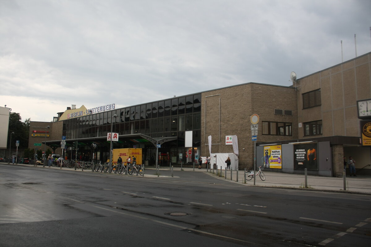 Bahnhof Berlin-Lichtenberg am 5.8.21