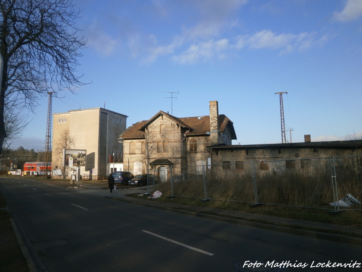 Bahnhof Halle-Nietleben am 26.12.14