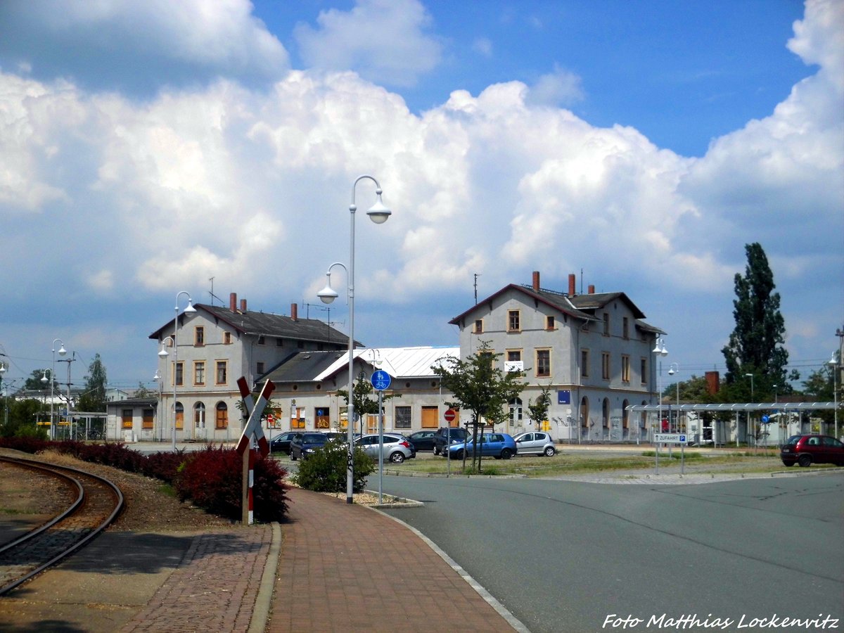 Bahnhof Oschatz am 4.6.16