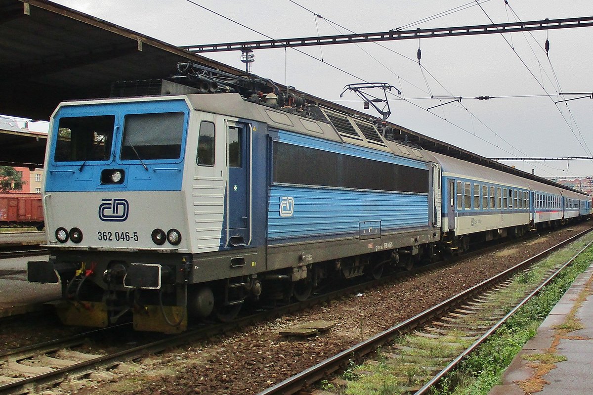 CD 362 046 steht am 16 September 2017 in Praha-Vrsovice.