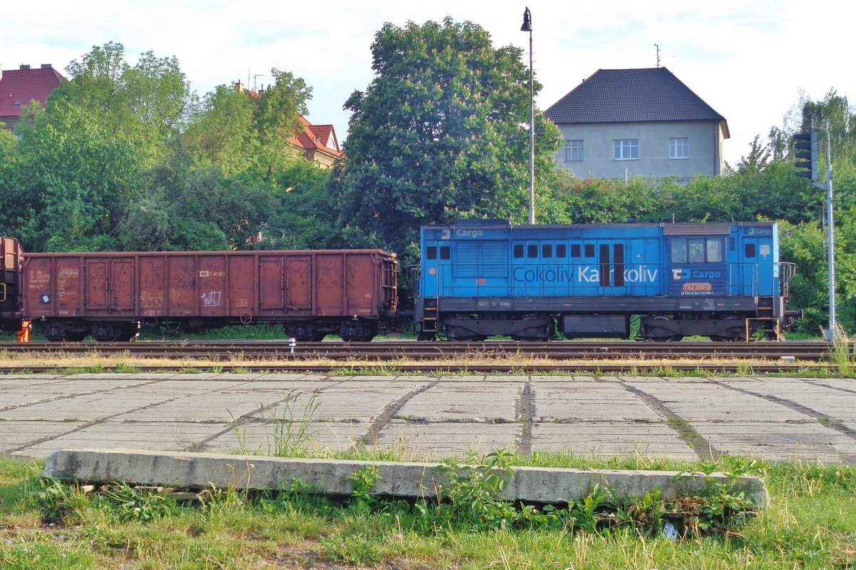 CD 742 289 steht am 16 Mai 2018 in Rakovnik. 