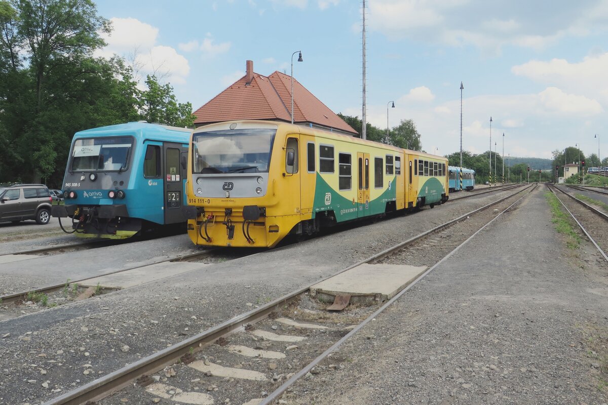 CD 814/914 111 steht am 10 Juni 2022 in Rakovnik.