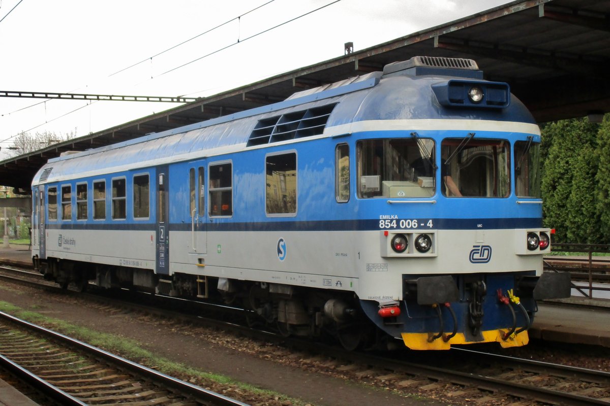 CD 854 006 steht am 6 April 2017 in Praha-Vrsovice.