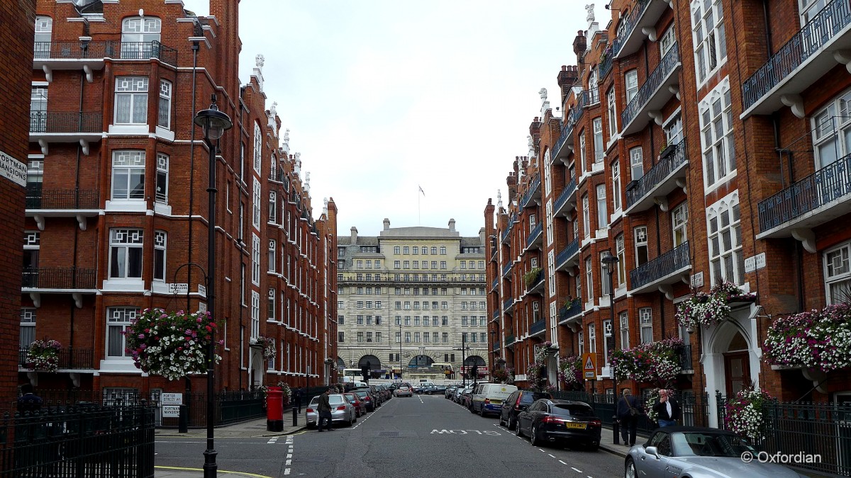 Chiltern Street, Marylebone, London.