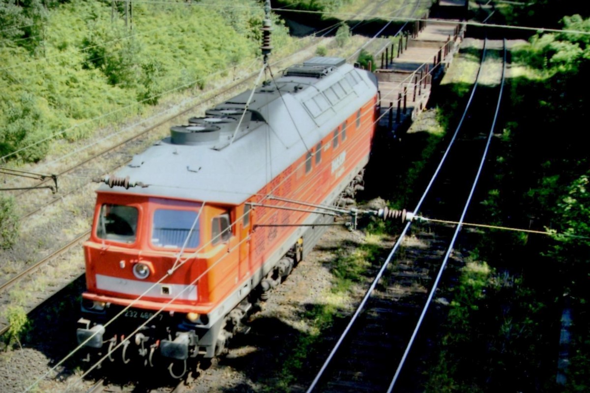 DB 232 469 passiert am 14 Mai 2007 der Duisburger Mercator-Universität.