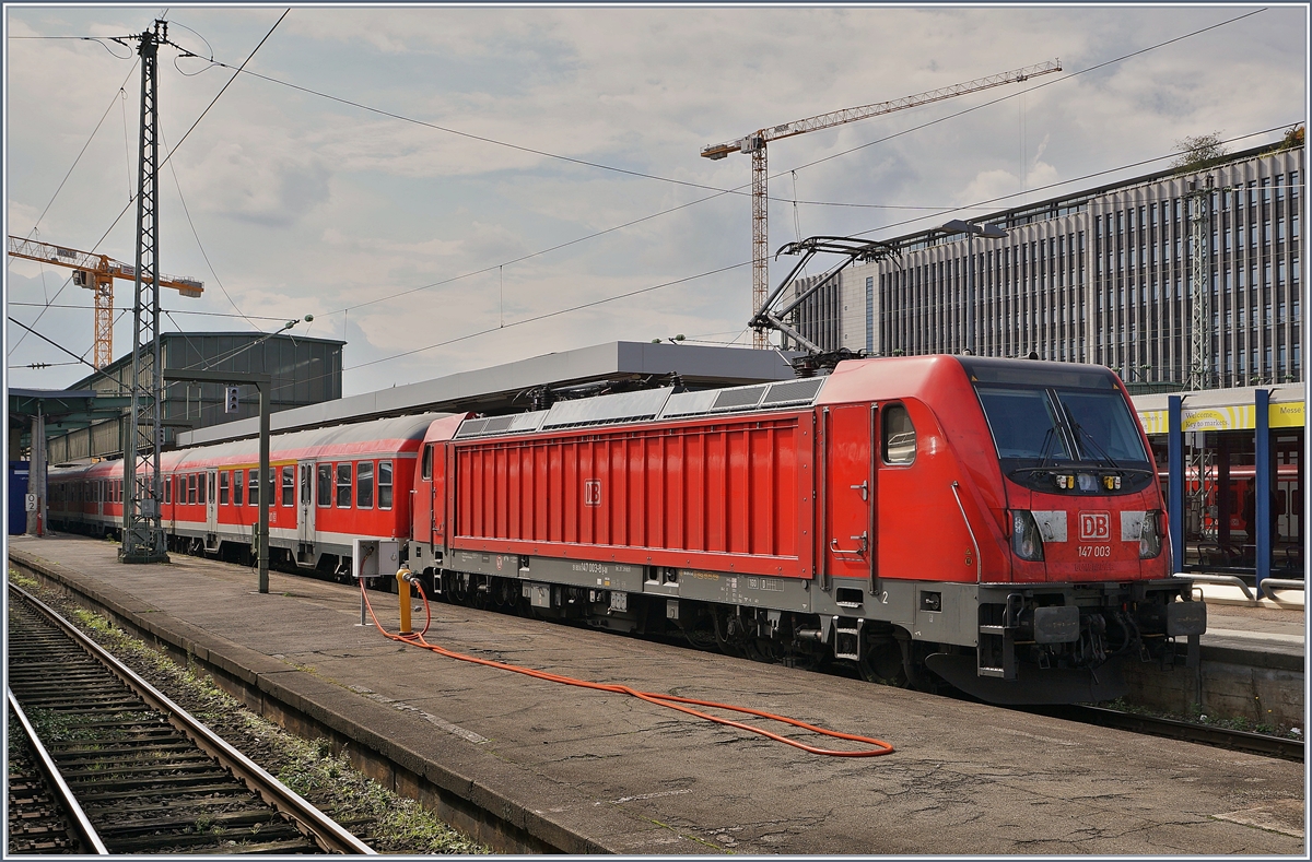 Die DB 147 003 in Stuttgart.
20. Sept. 2017