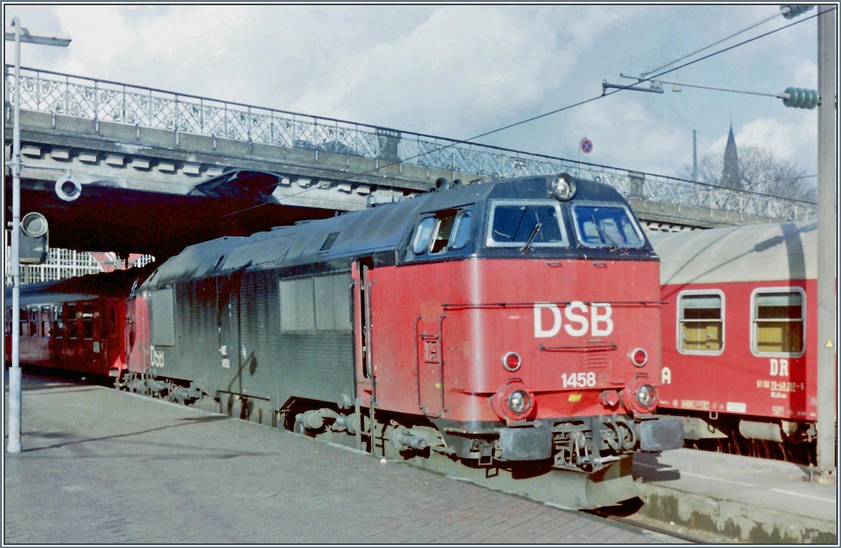 Die DSB MZ 1458 in Kopenhagen.

Februar 1988