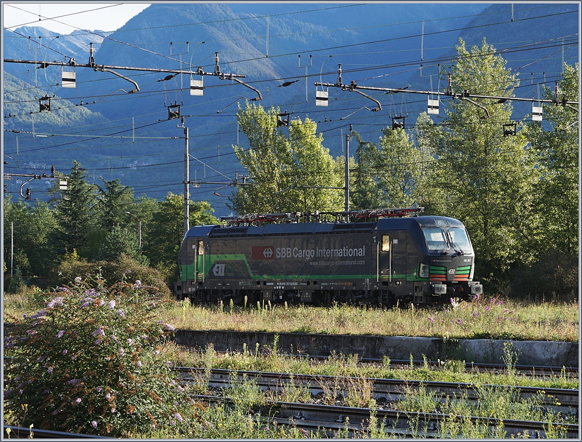 Die SBB Cargo International 193 257 in Domodossola.
18. Sept. 2017