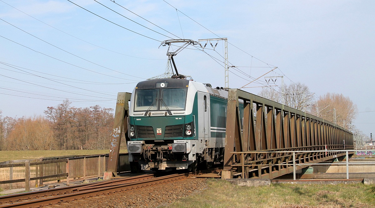 e.g.o.o 192 001-6 Leer Ledabrücke 13.03.2022