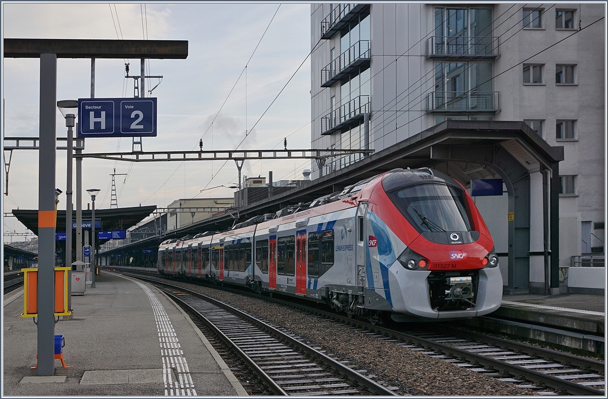 Ein SNCF Z 31500  Lman Express  erreicht Genve.

21. Jan. 2020