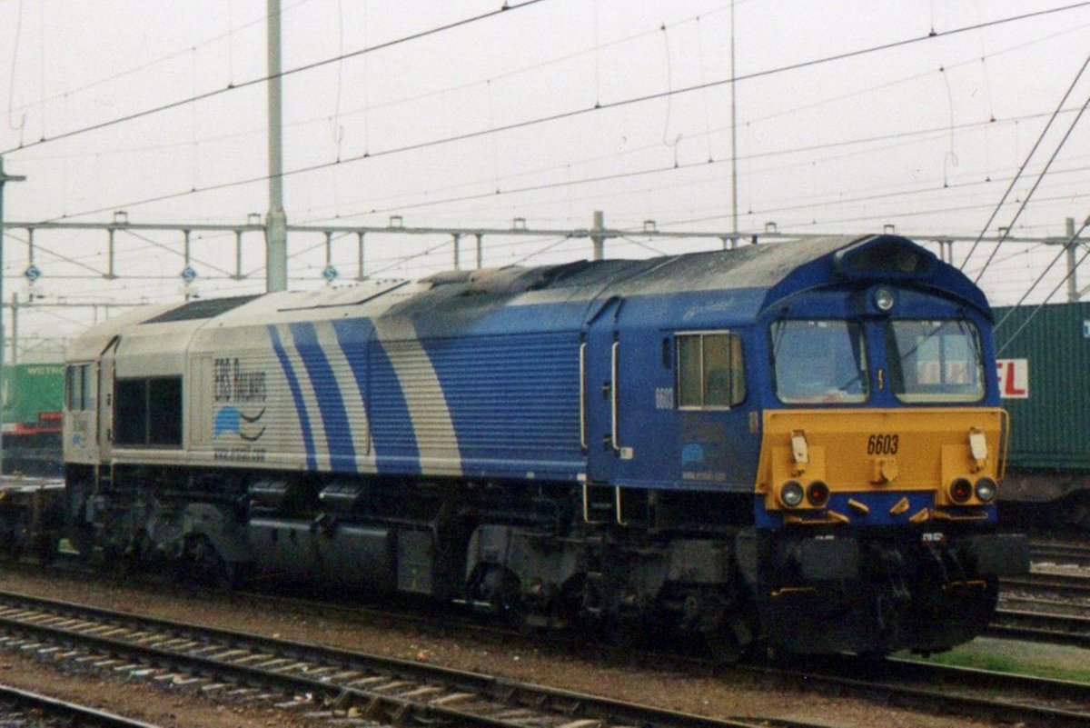 ERS 6603 steht am 11 Augustus 2006 in Venlo.