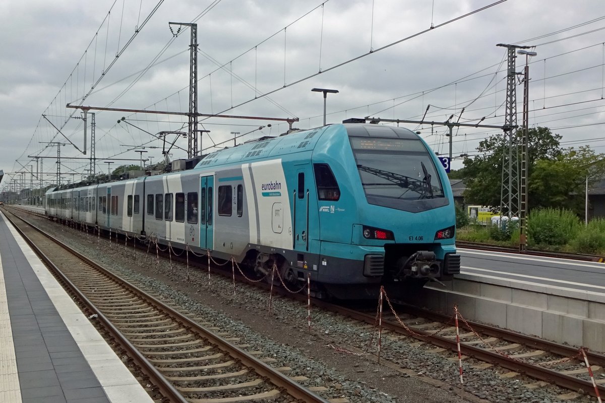 ET4-06 steht am 15 Juli 2019 in Bad Bentheim.