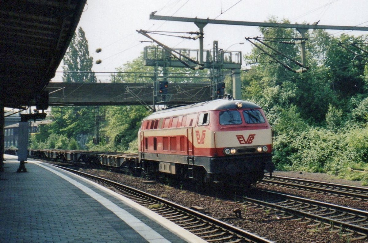 EVB 420-01 durchfahrt am 25 Mai 2004 Hamburg-Harburg.