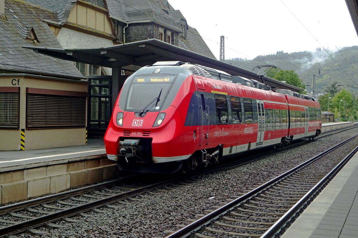 Hamsterbecken 442 501 steht am 23 September 2019 in Cochem. 