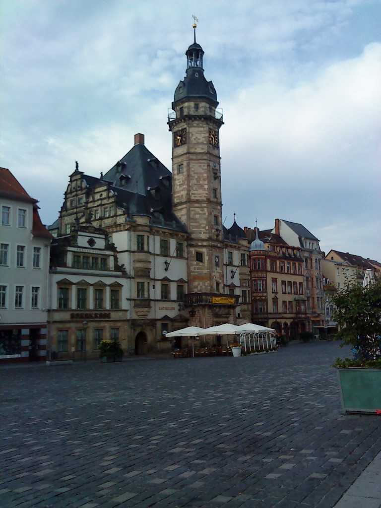 Marktplatz von Altenburg/Thringen am 14.09.2013
