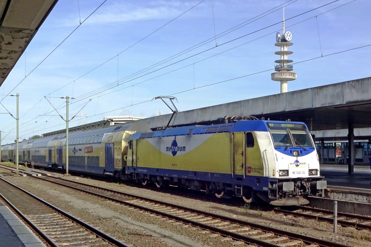 ME 146-14 steht am 19 September 2019 in Hannover Hbf.