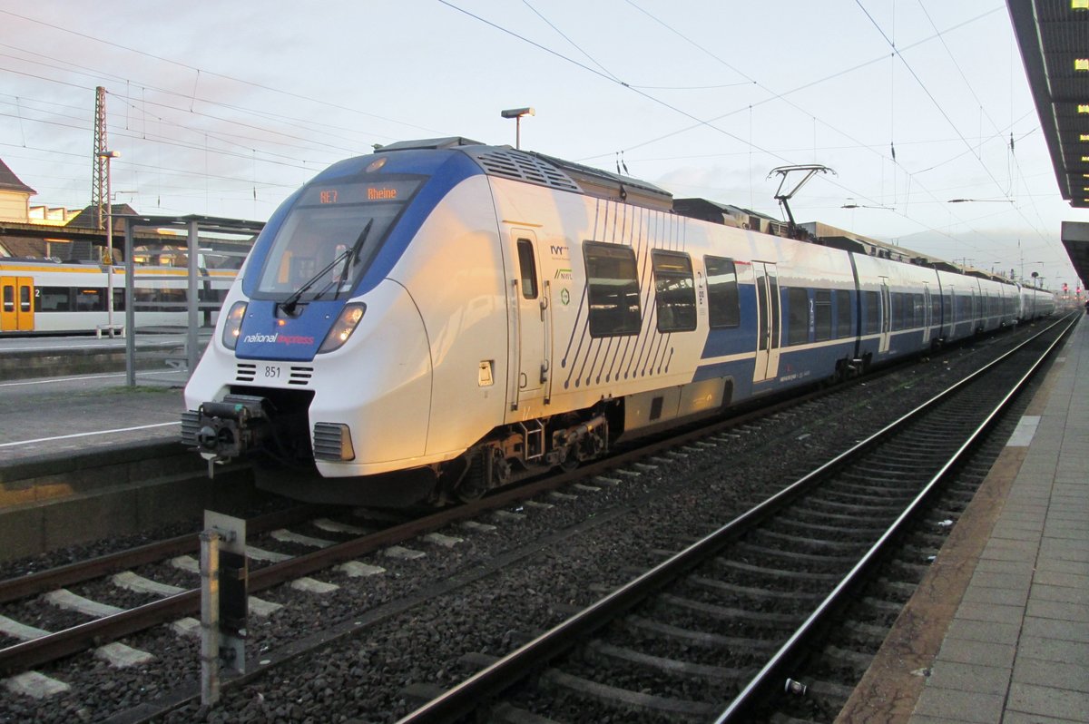 NatEx 951 steht am 27 Dezember 2016 in Hamm.
