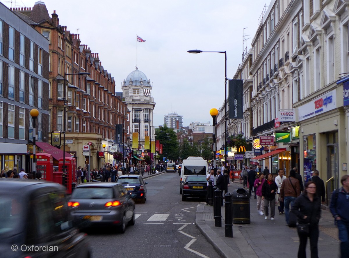 Queensway in Bayswater, London.