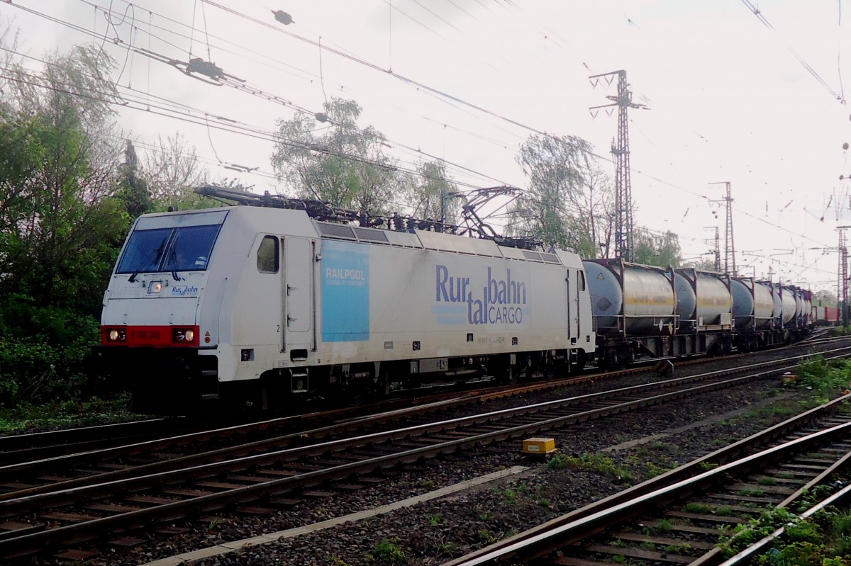 RTB 186 240 verlsst Emmerich am 14 April 2014.