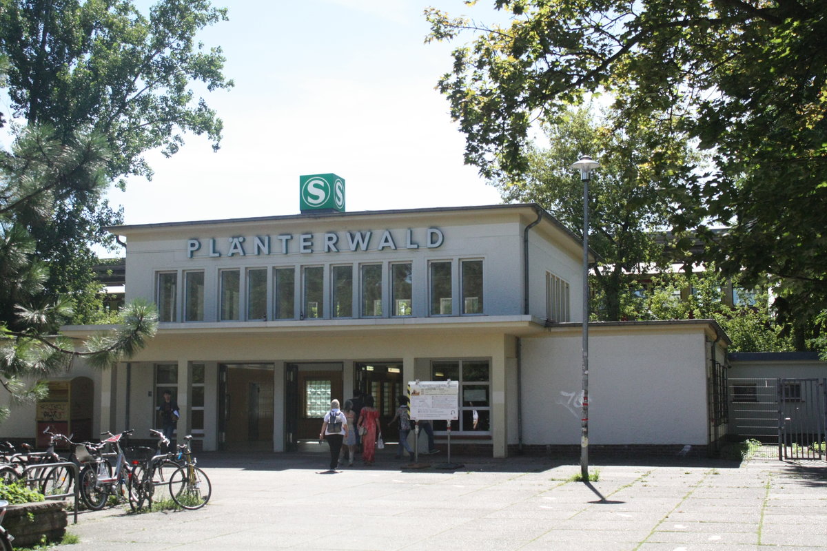S-Bahnhof Berlin Plnterwald am 31.7.20