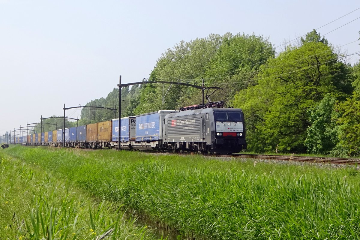 SBBCI 189 282 durchfahrt Dordrecht am 18 mai 2019.