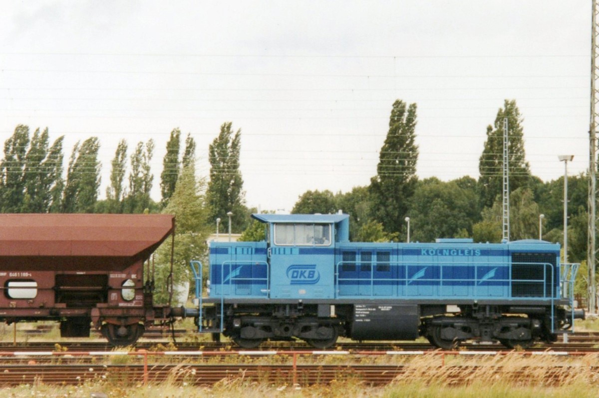 Scanbild von RTB 'Kölngleis' in Düren am 23 September 2001.
