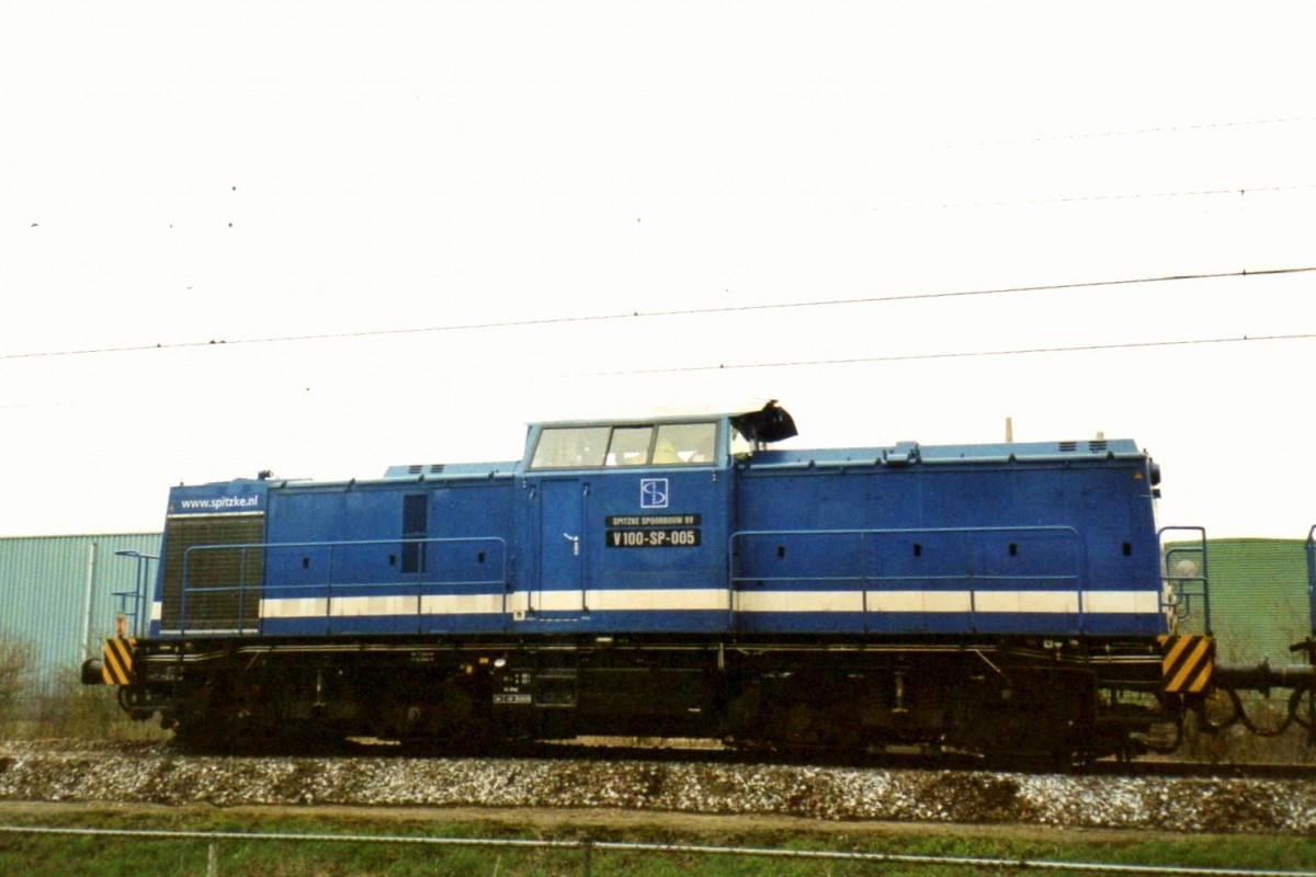 Scanbild von Spitzke V 100-SP-005 in Alverna am 24 Oktober 2005.