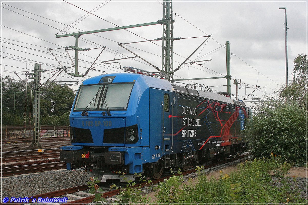 SPITZKE E192-SP-100 (192 007) abgestellt
am 01.09.2019 in Hamburg-Harburg
