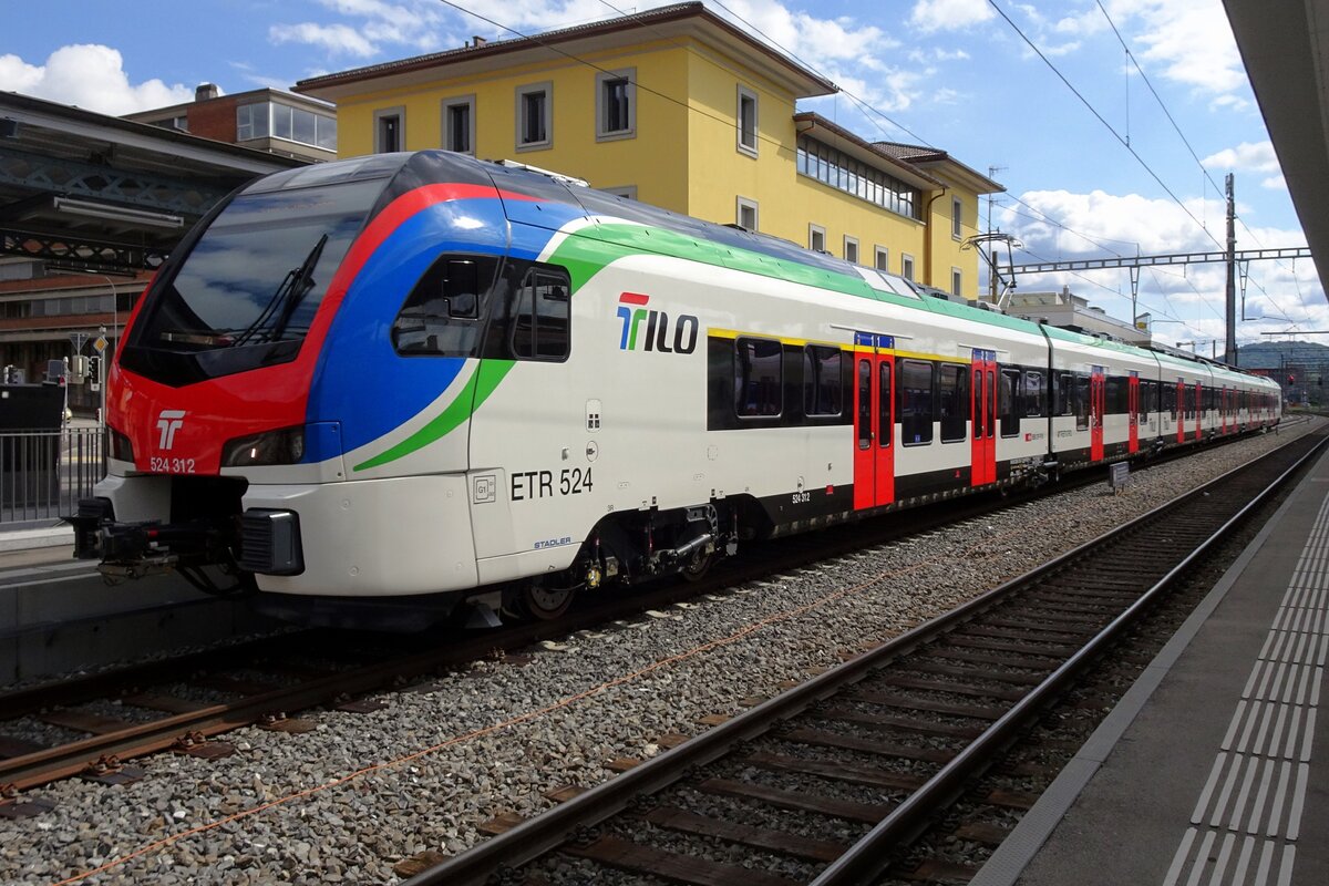 TiLo 524 312 steht am 29 Mai 2022 in Mendrisio.