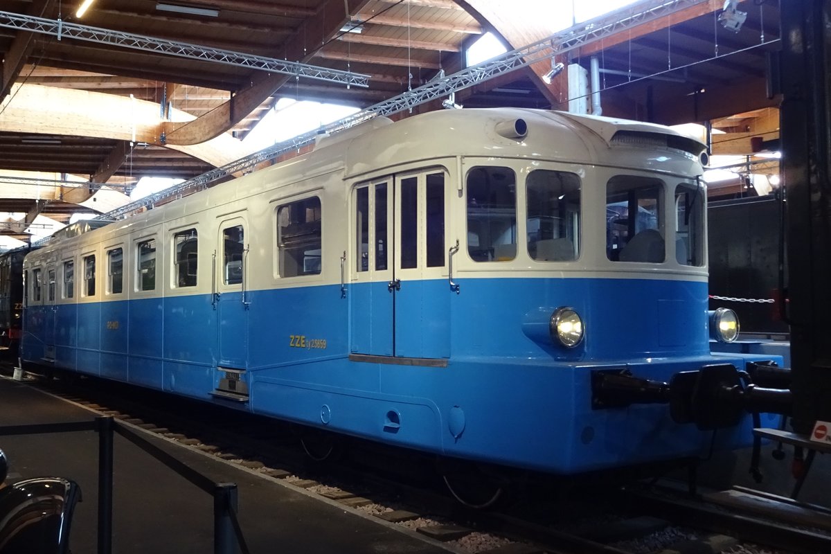 ZZ 23859 steht am 30 Mai ins Cité du Train in Mulhouse.