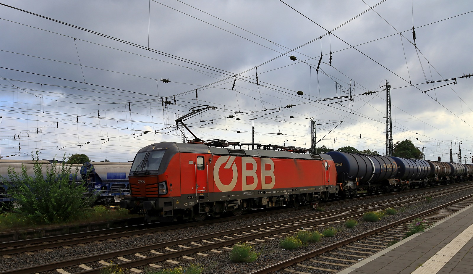 �BB 1293 013-9 (REV/MMAL/18.07.18) mit WASCOSA Kesselzug. Neuwied 13.09.2023