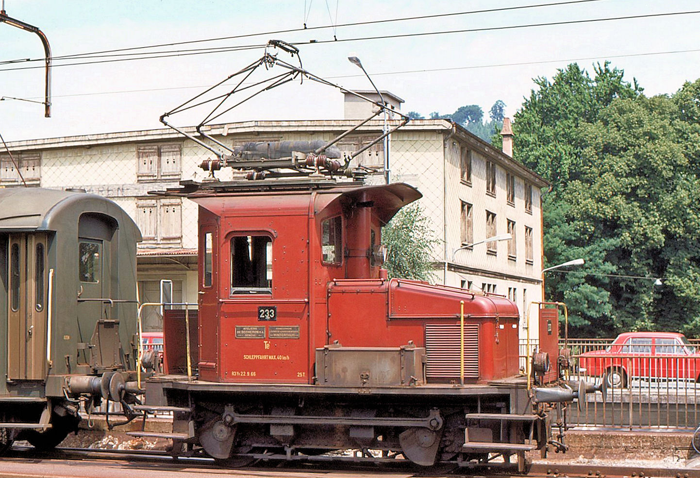 Te II (Te 211) 233 in Liestal, 3.August 1976 