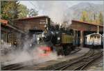La DER du Blonay Chamby / Saisonabschuss 2024 - Die SEG G 2x 2/2 105 der Blonay Chamby Bahn rangiert in Chaulin.

27. Okt. 2024