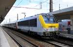 SNCB 1351 stand mit einen intercity in brüssel-nord,28.09.22