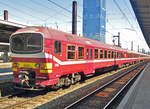 SNCB 950 verlässt am 20 Jänner 2017 Brussel Noord.