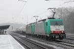 SNCB E186 198-8(2806)+E186 179-0 in K�ln West am 9.2.2012
