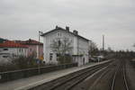 bayern/733793/blick-aus-der-218-105-auf Blick aus der 218 105 auf den Bahnhof Regenstauf am 23.3.21