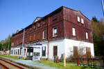 sachsen/862100/bahnhof-zwotental-am-30324 Bahnhof Zwotental am 30.3.24