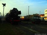 50 3694, VT 185 und ASF abgestellt in Schwerin am 2.10.16