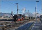 Die UEF 58 311 erreicht mit ihrem Dampfzug Titisee. Der Zug endet hier und wird nach Seebrugg zur�ckfahren.

27. Dezember 2025 