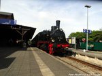 BR 91/500205/91-134-im-bahnhof-putbus-am 91 134 im Bahnhof Putbus am 22.5.16